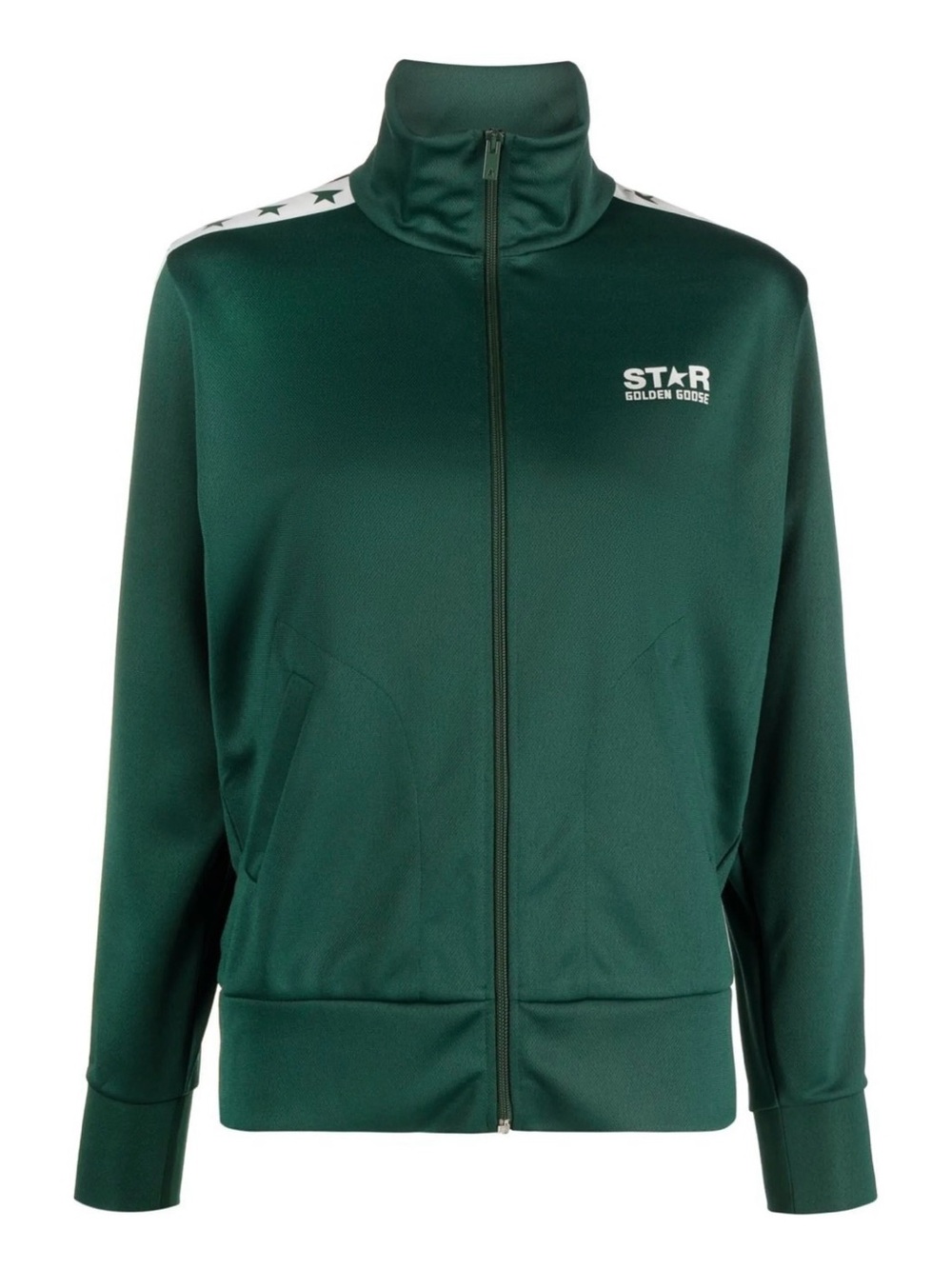 Golden Goose Dark Forest Green Star Track Jacket